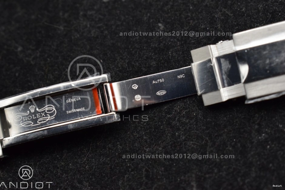 Best Oysterflex 1:1 (Weighted) SH4131 Diamonds Strap Edition 126519 Silver Black Dial on Daytona V6 QF 0301